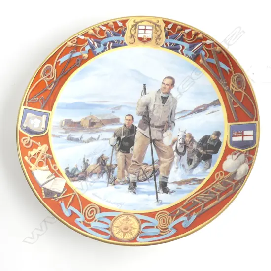 Royal Doulton 'British Heroes' limited edition plate